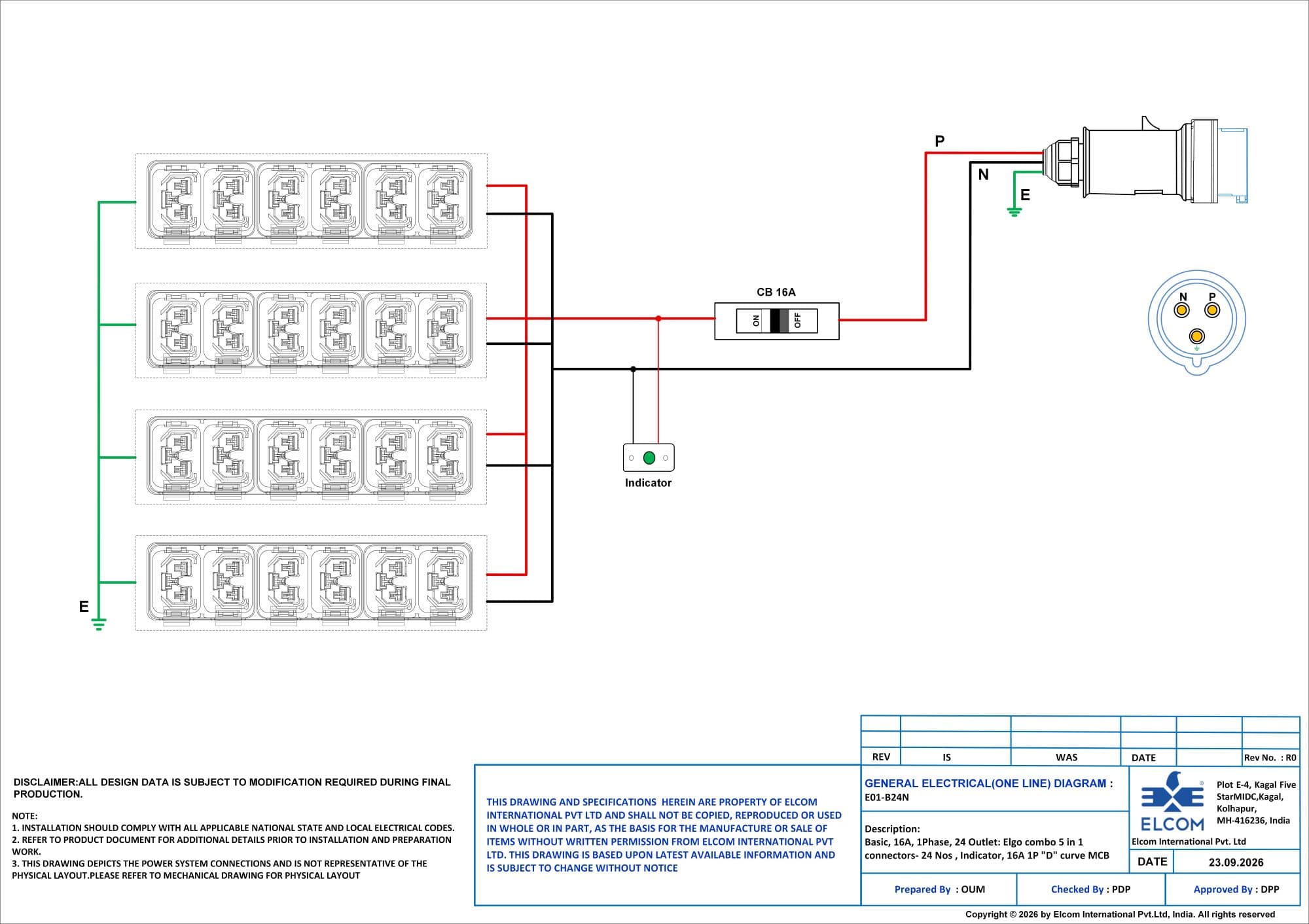 Electrical drawing