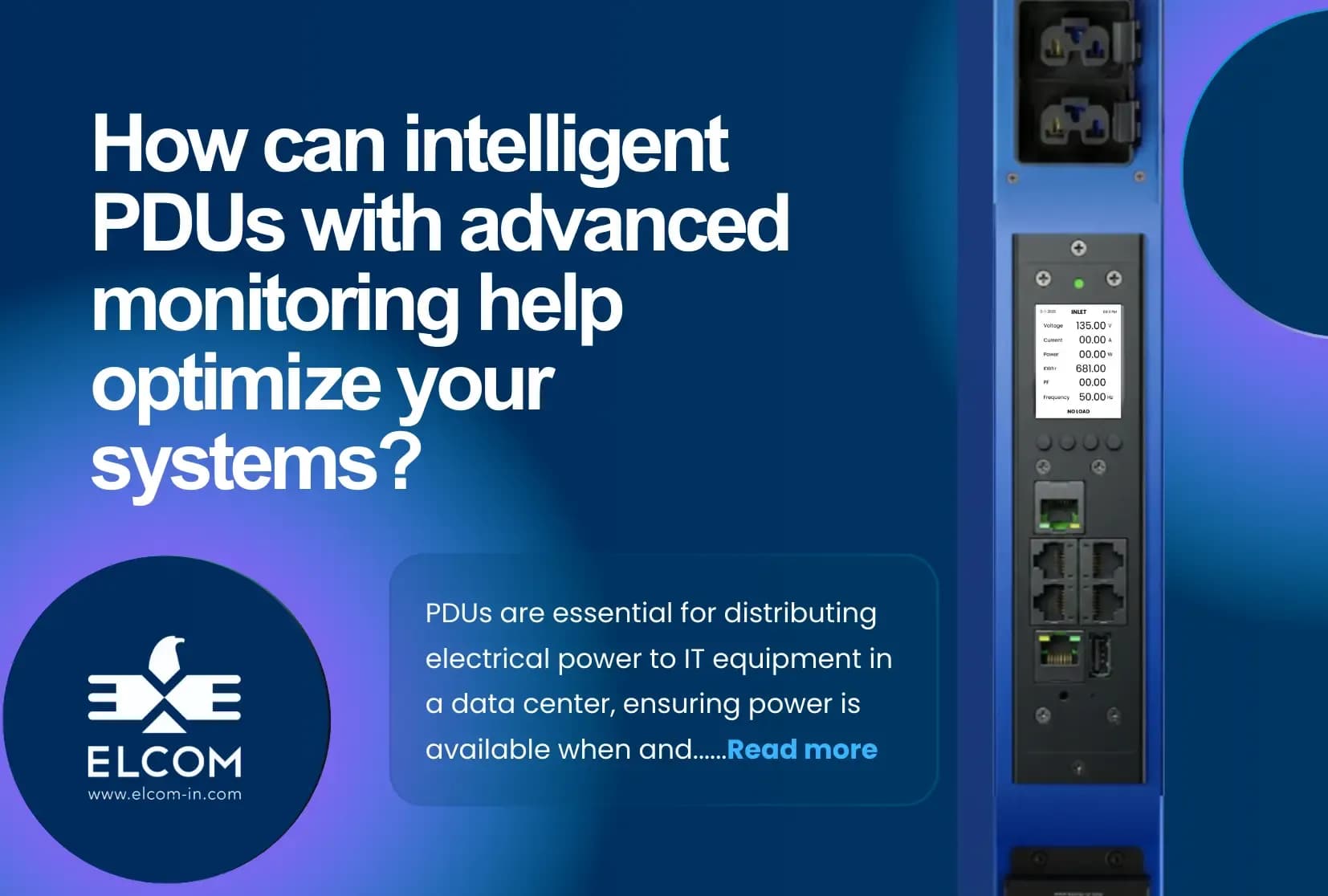 How Can Intelligent PDUs with Advanced Monitoring Help Optimize Your Systems?